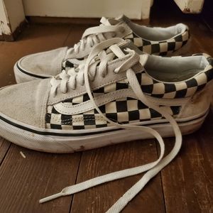 Checkered Vans